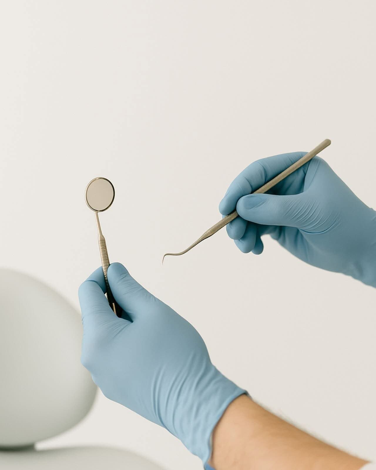 Instrumentar diagnostic Mazur Dent — oglindă și sondă